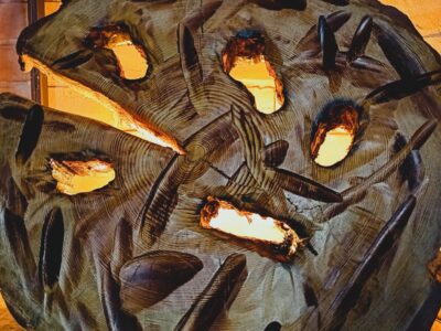 Oryginalne lampy ręcznie robione.