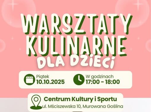 Warsztaty kulinarne dla dzieci