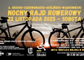 6. Skocko-Czerwonacko-Goślińsko-Wągrowiecki Promienisty Nocny Rajd Rowerowy